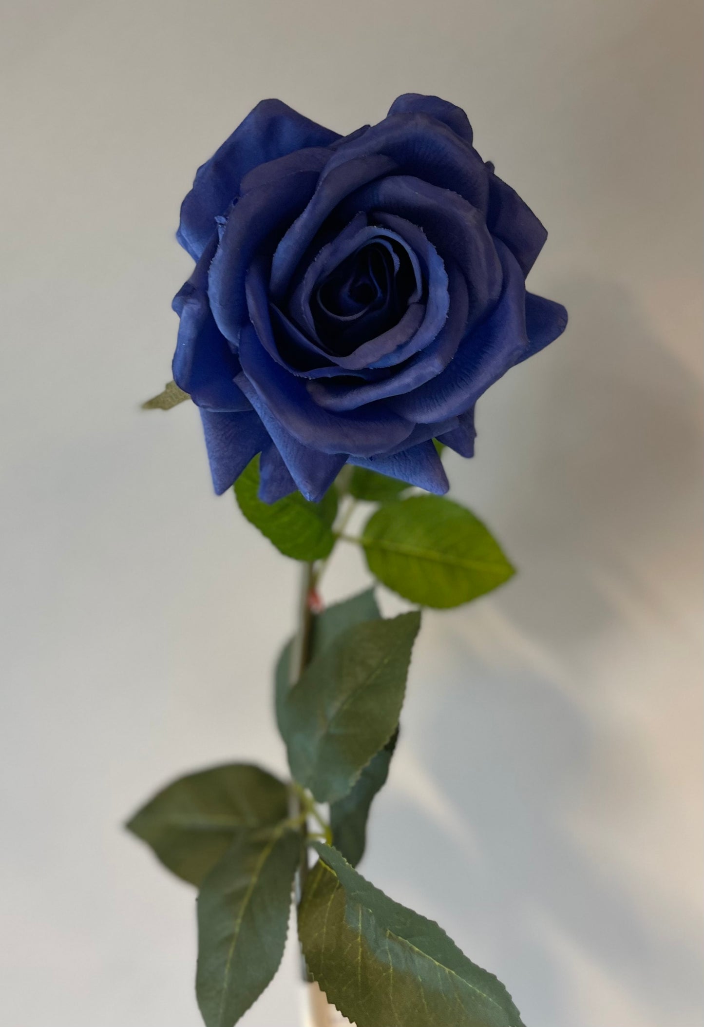 Real Touch Electric Blue Hannah Rose Artificial Flowers Faux Flowers