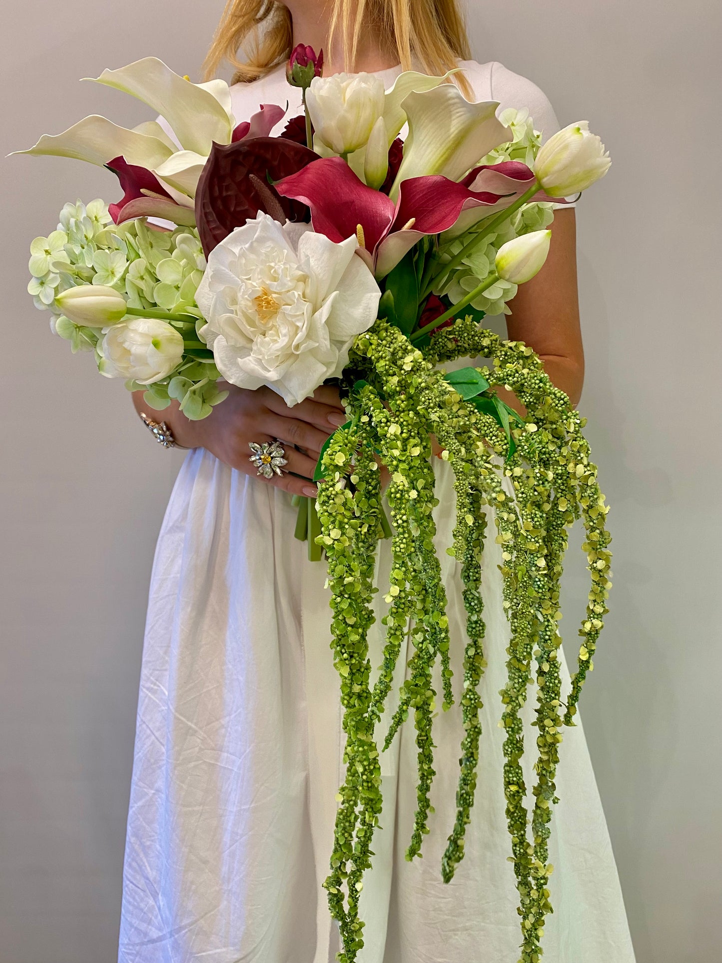 Catherine Phillips Jenny Bridal Wedding Bouquets Artificial Faux Flowers