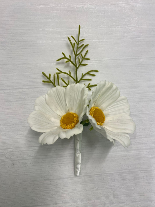 Wedding Buttonhole Artificial Flowers Boutonniere Kattie