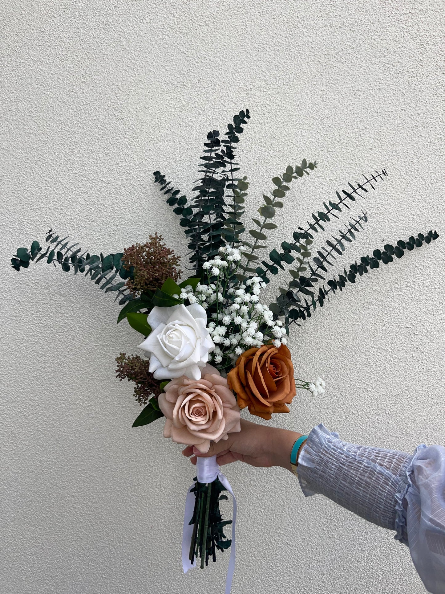 Rustic Bridesmaids Bouquet - 12 stems