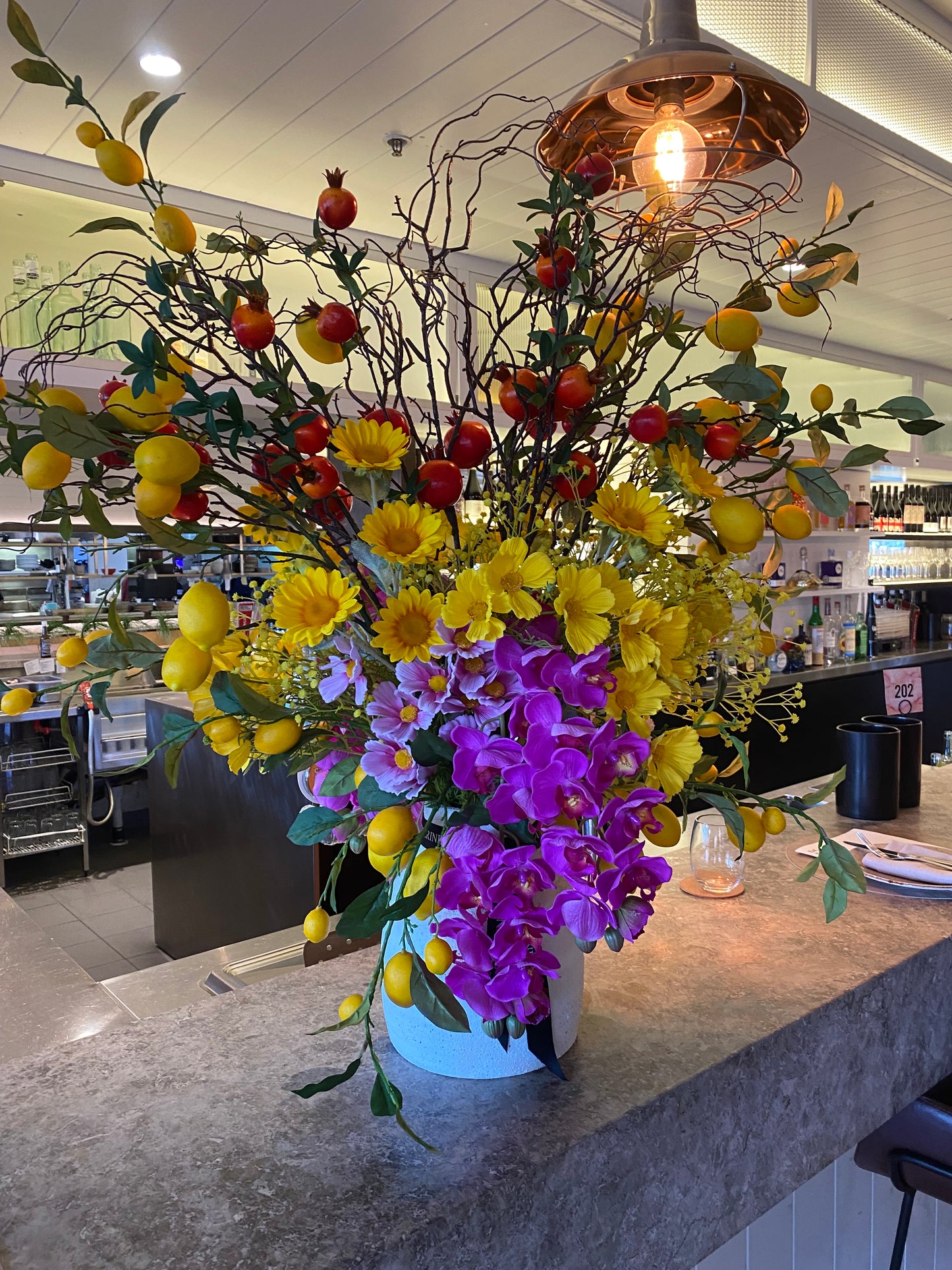 Hamilton Flower Arrangement (Please Contact us to Place an order)