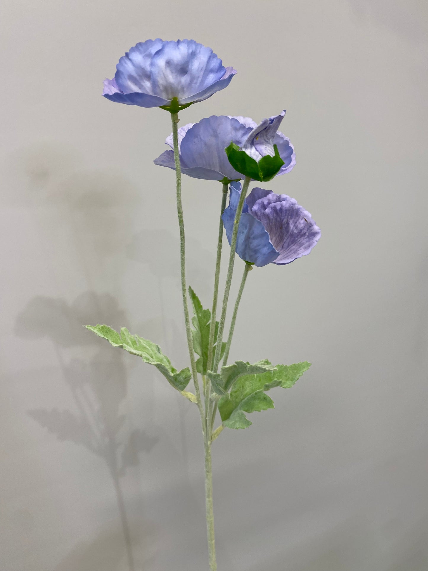 Real Touch Purple Cosmos Spray Single Stem Artificial Faux Flowers