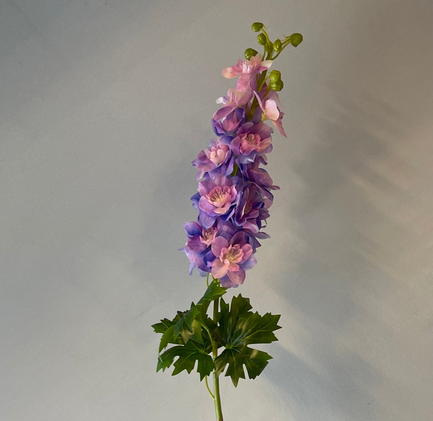Real Touch Purple Delphinium Single Stem