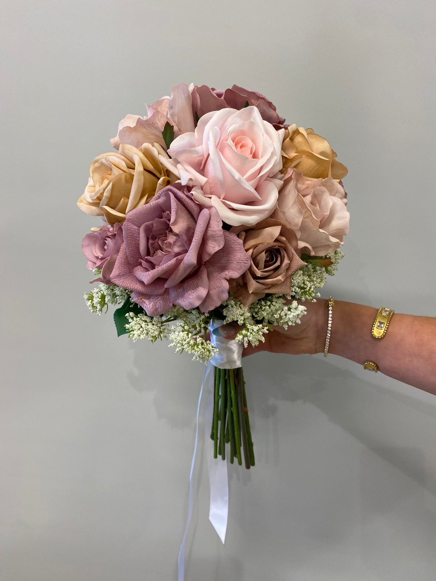 Catherine Phillips Emma Bridal Wedding Bouquet Artificial Faux Flowers
