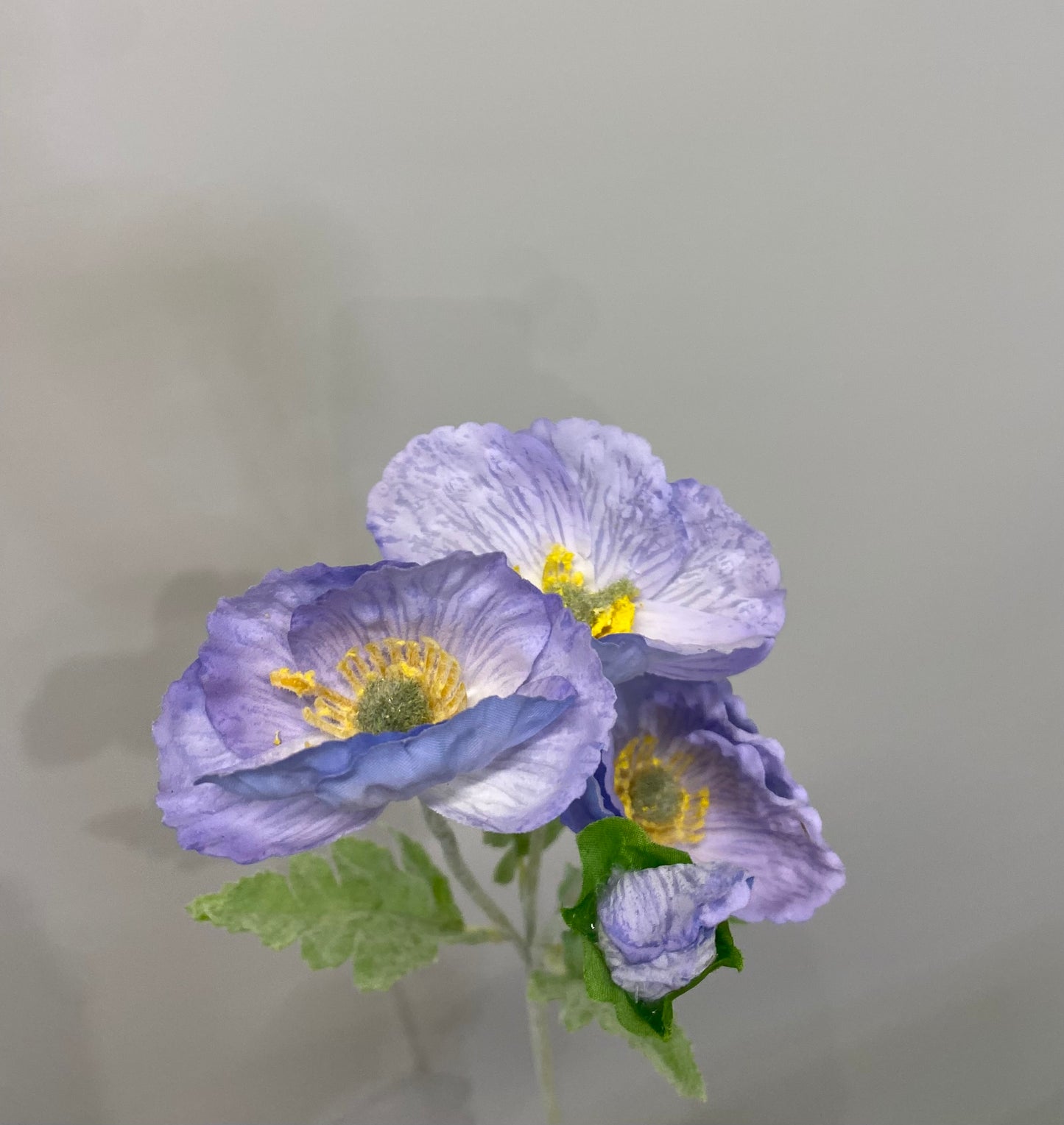 Real Touch Purple Cosmos Spray Single Stem Artificial Faux Flowers
