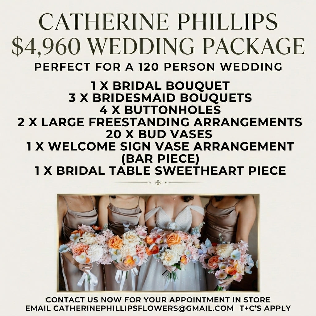 Bridal Wedding Artificial Flower Package 5