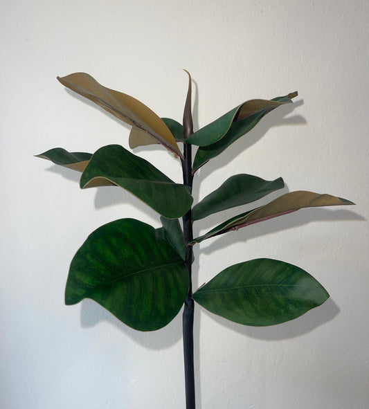 Deluxe Magnolia Leaf Single Stem Artificial Faux Flowers