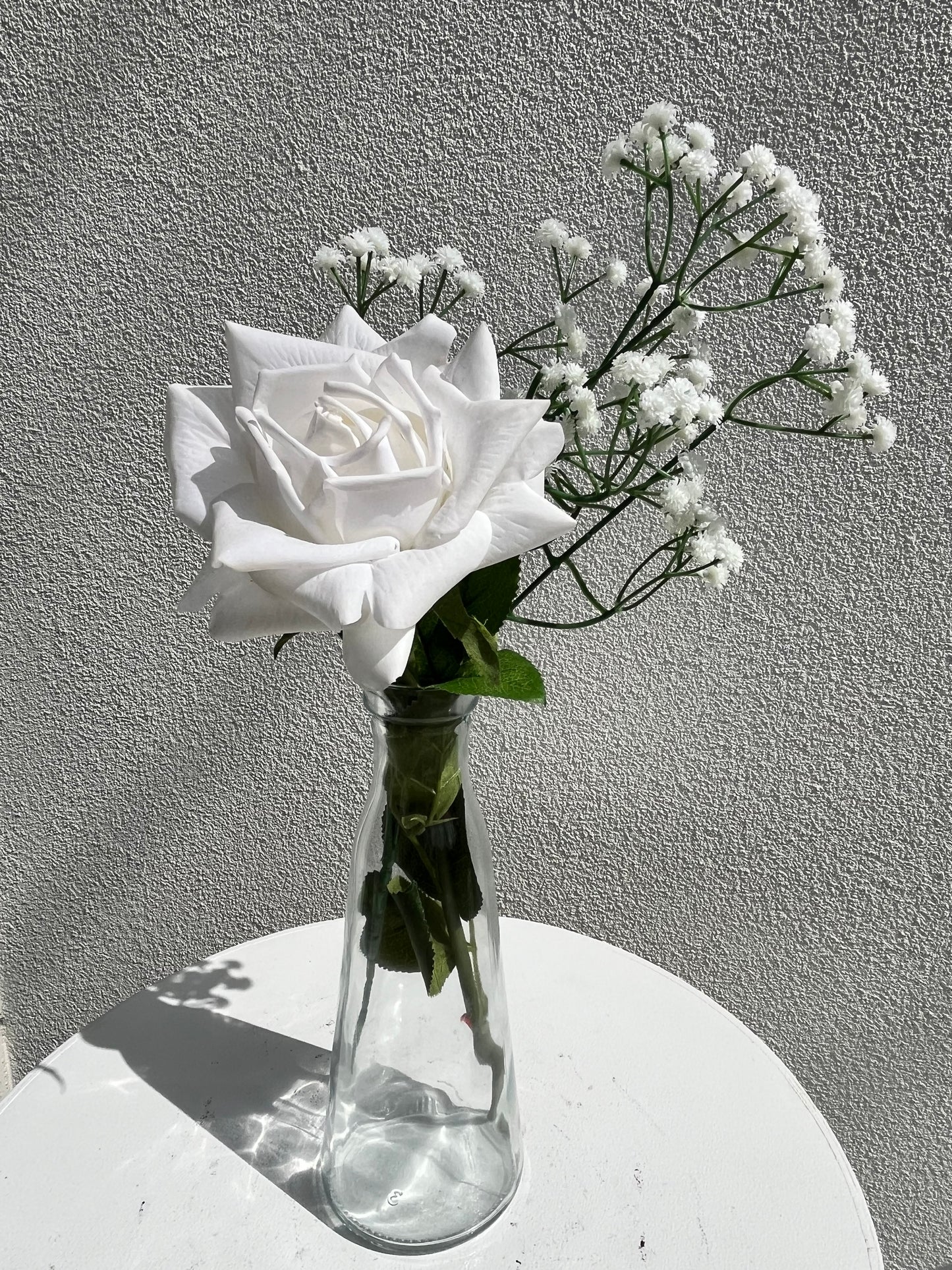 Ellie Wedding Bud Vase Artificial Faux Flowers