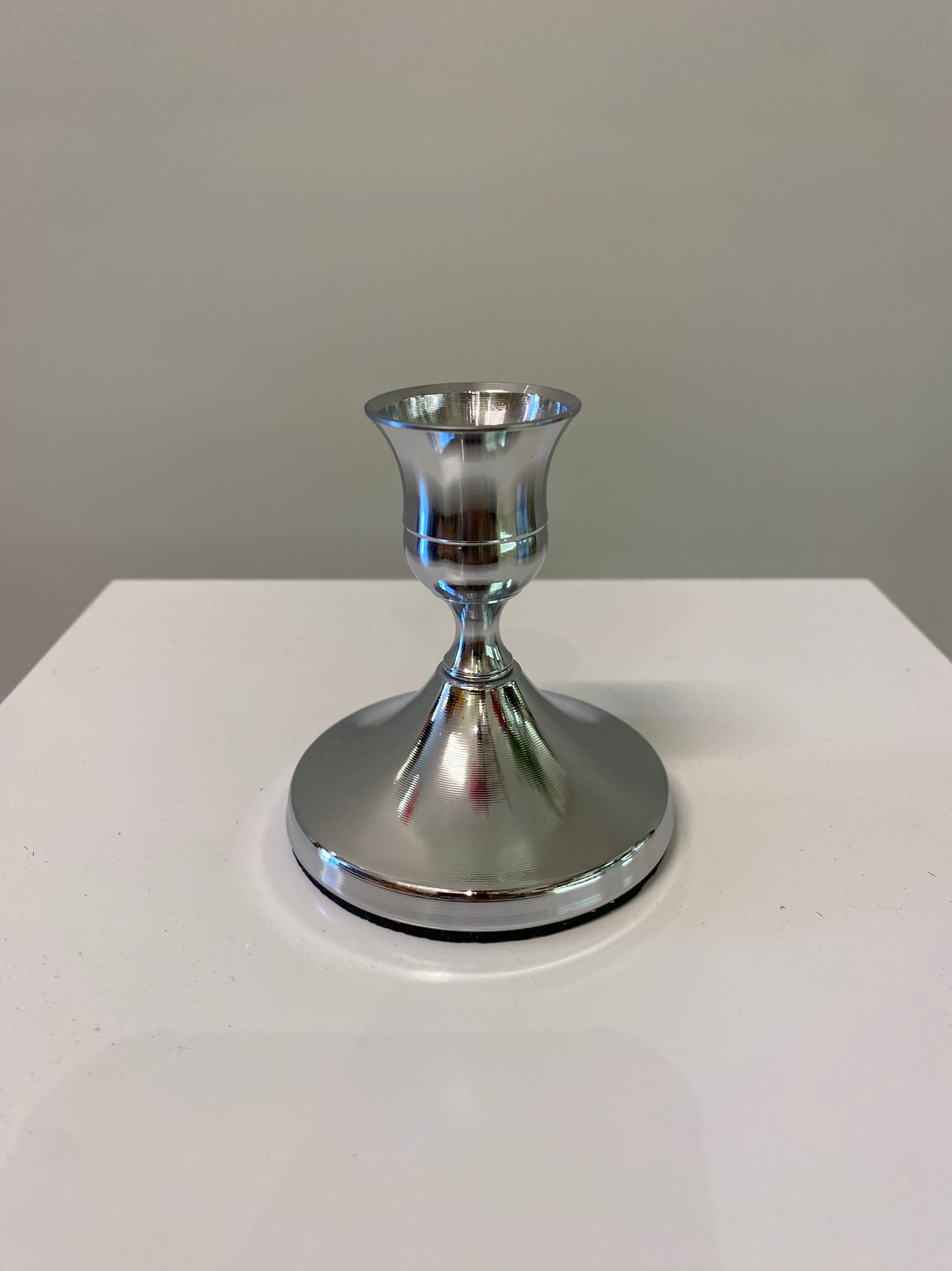 Silver Single Candelabra