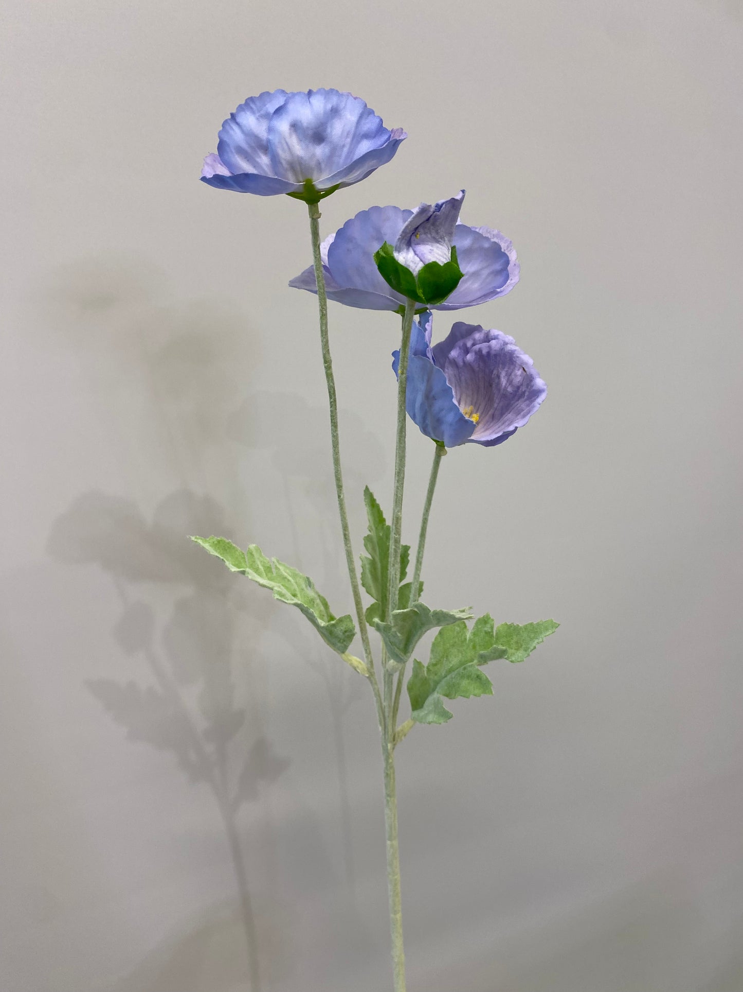 Real Touch Purple Cosmos Spray Single Stem Artificial Faux Flowers