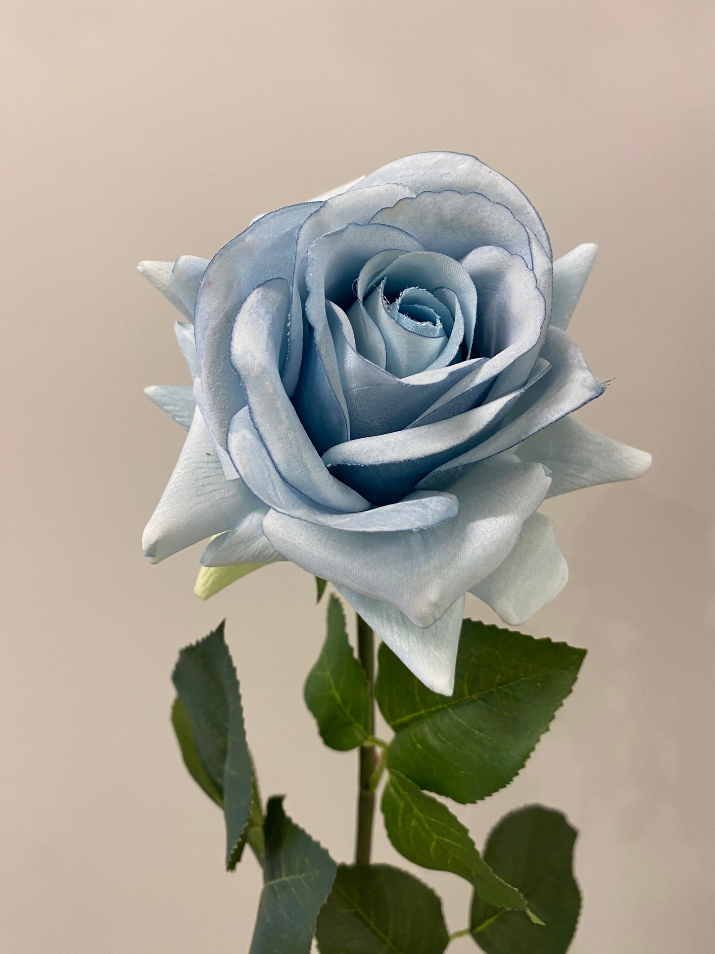 Real Touch French Blue Hannah Rose Artificial Flowers Faux Flowers