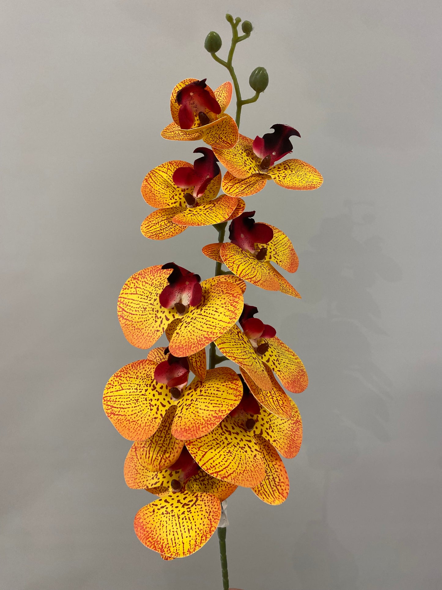 Burnt Orchid Artificial Flower Artificial Flowers Faux Flowers