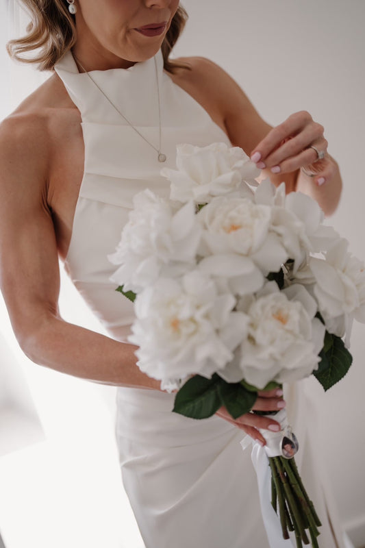 Catherine Phillips Madeline Bridal Wedding Bouquet Artificial Faux Flowers