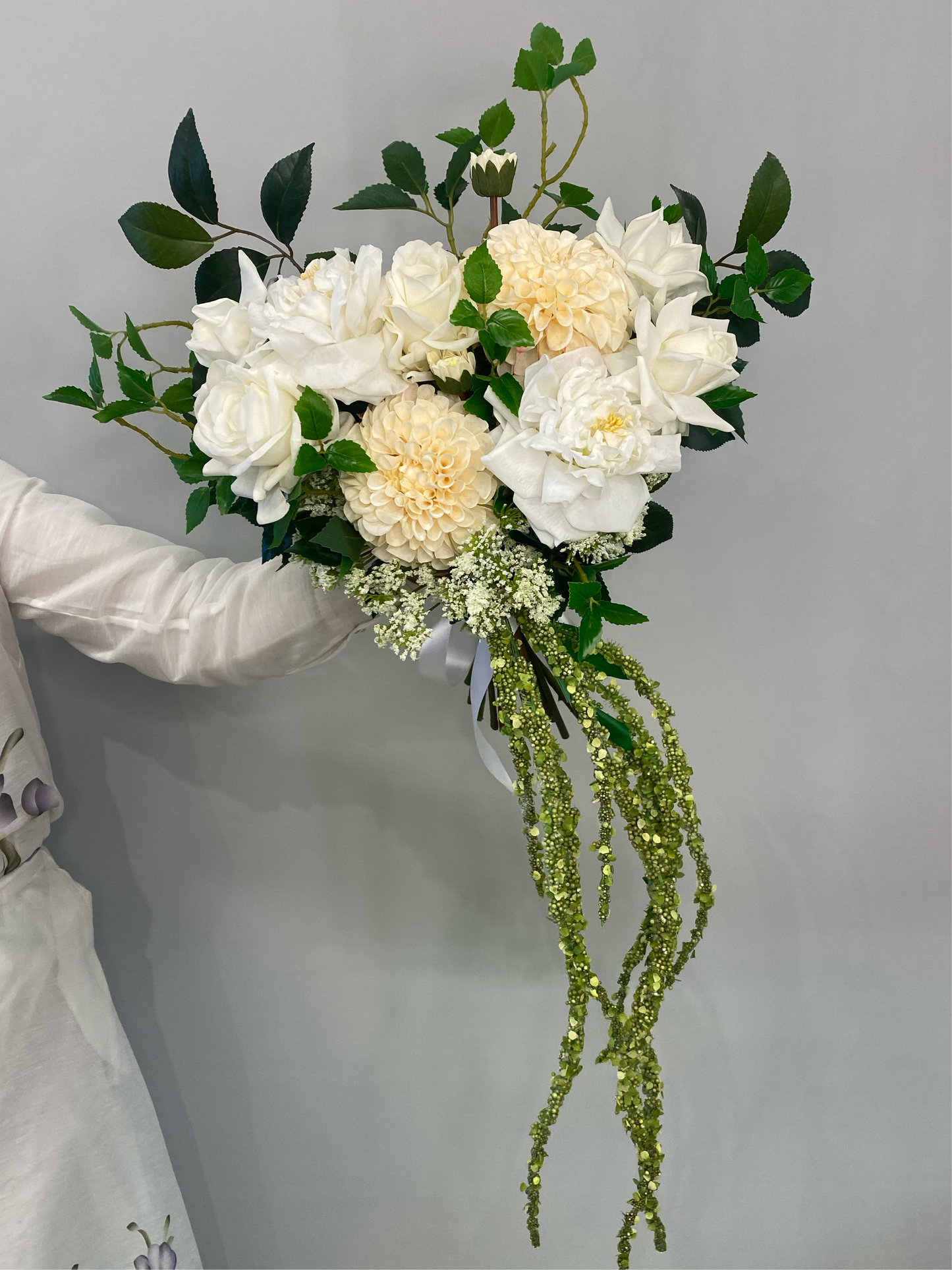 Catherine Phillips Rianne Bridal Wedding Bouquet Artificial Faux Flowers
