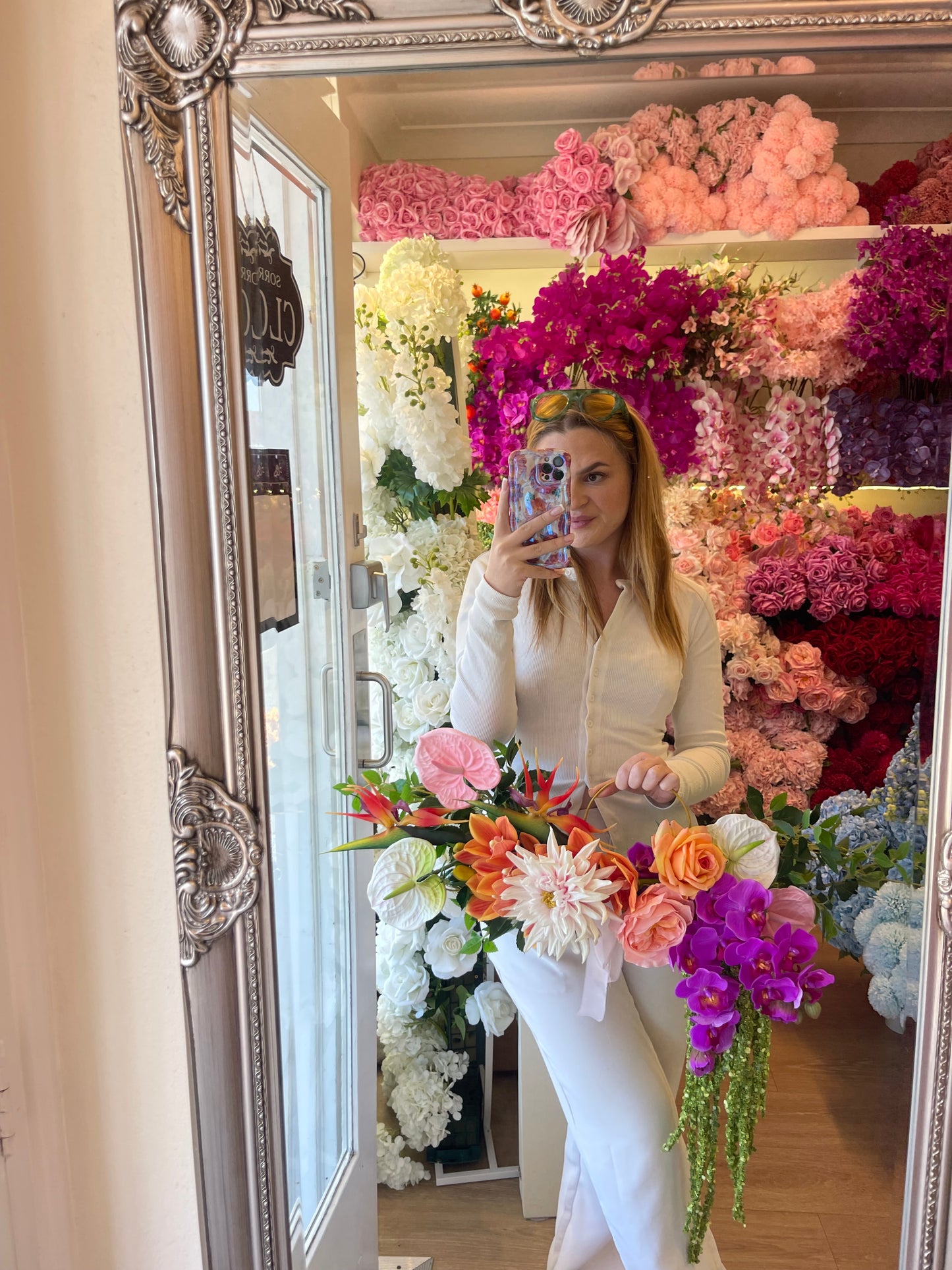 Catherine Phillips Tropical Inspired Wedding Bouquet B23