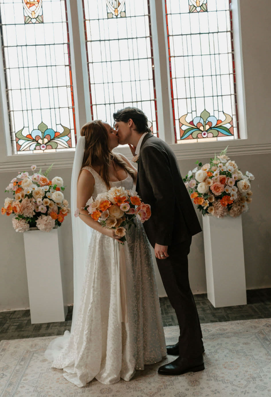 Zoe Ceremony Wedding Flower Arrangements