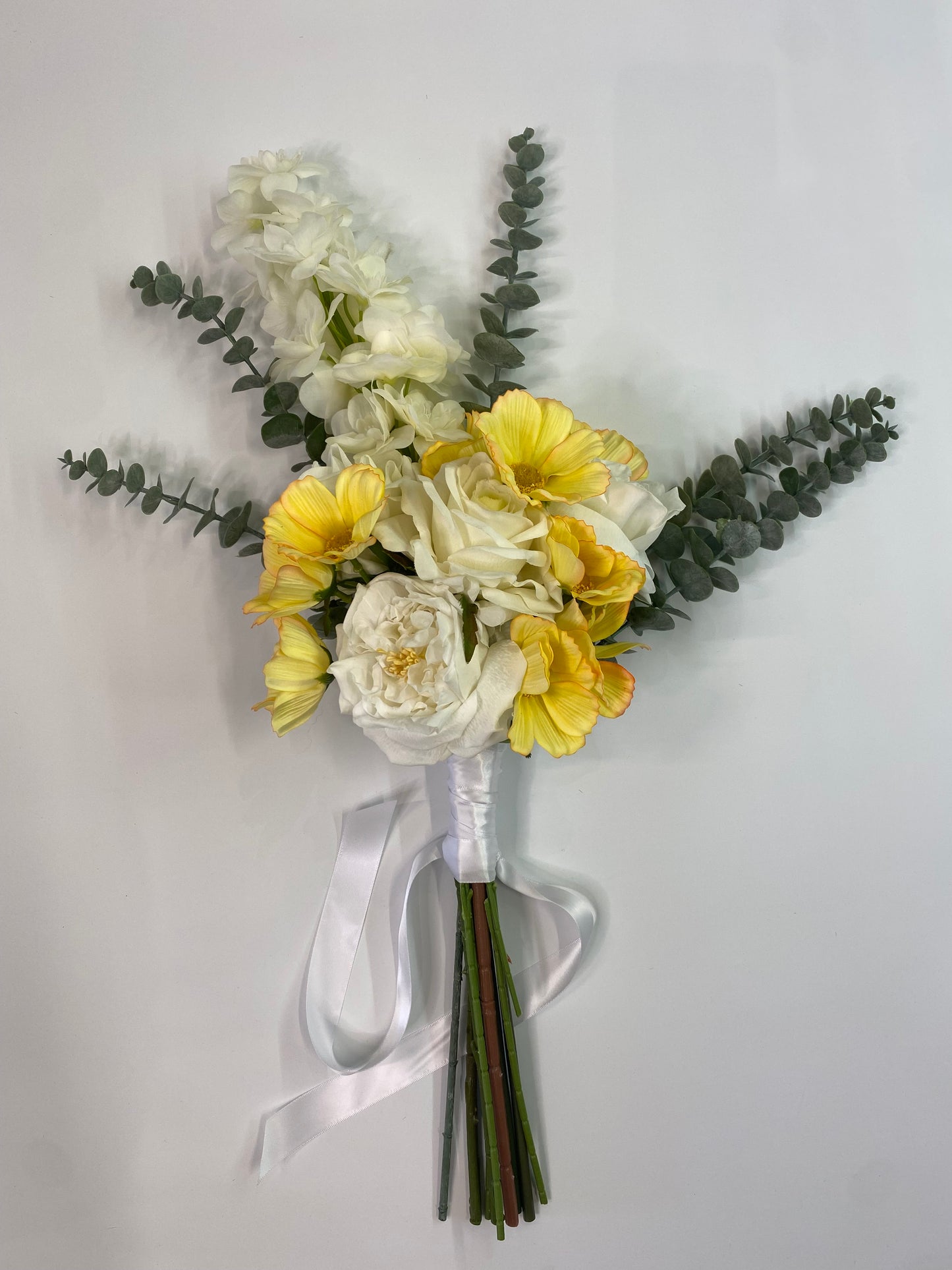Brigette Bridesmaids Bridal wedding Bouquet Artificial Flowers