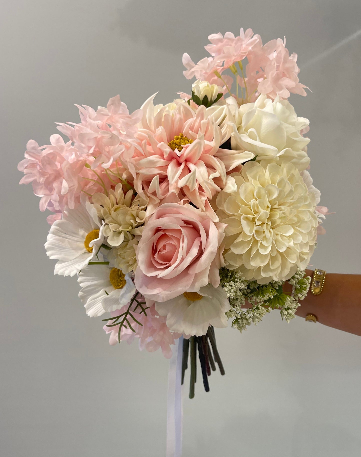 Catherine Phillips Sonya Bridal Wedding Bouquet Artificial Faux Flowers