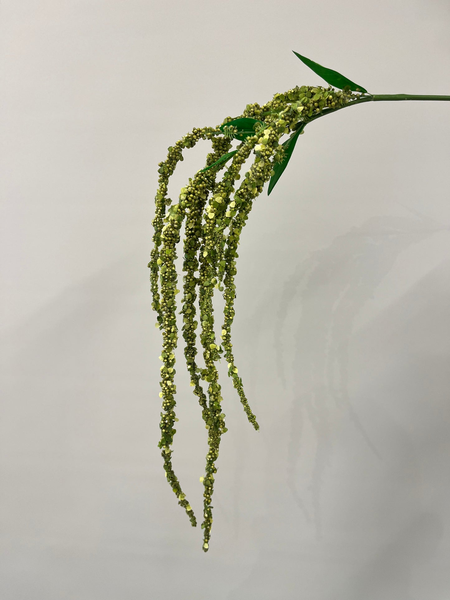Green Amaranthus Single Stem Artificial Faux Flowers