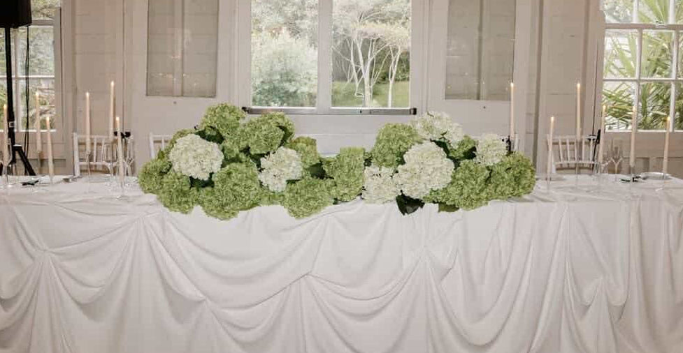 Hannah Wedding Bridal Table Flower Arrangement, (Please contact us to place an order)