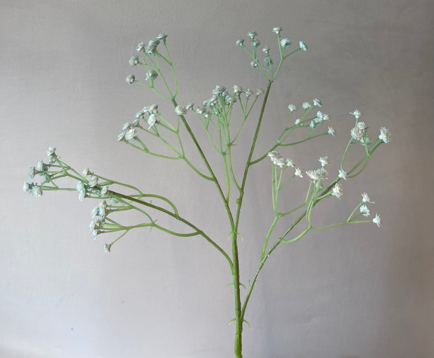 Light Blue Baby's Breath Single Stem Artificial Flower Faux Flower