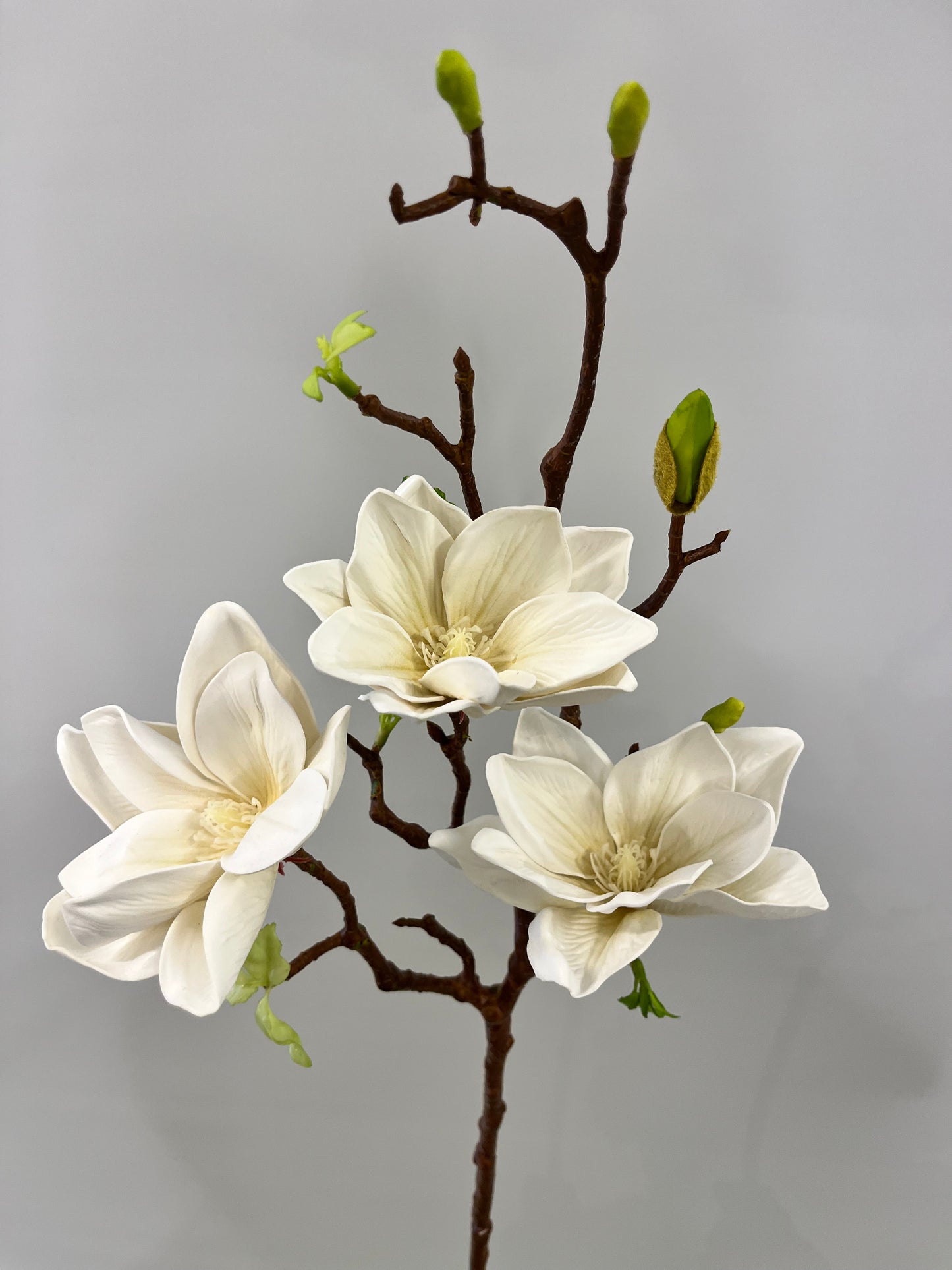 Real Touch White Magnolia Spray