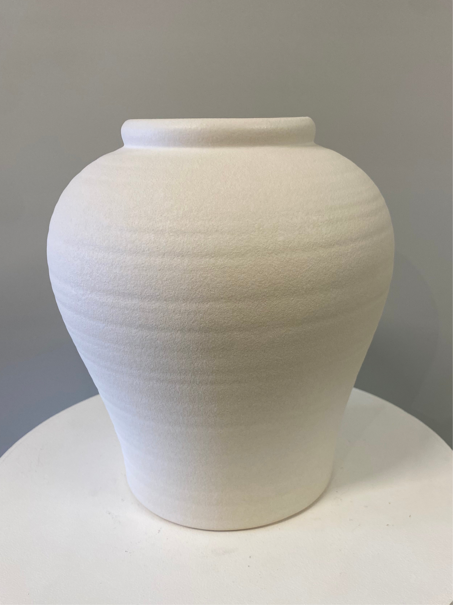 White Herama Pot Vase