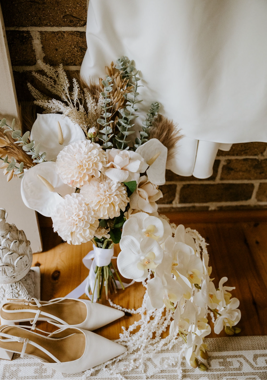 Catherine Phillips Janet Bridal Wedding Bouquet Artificial Faux Flowers