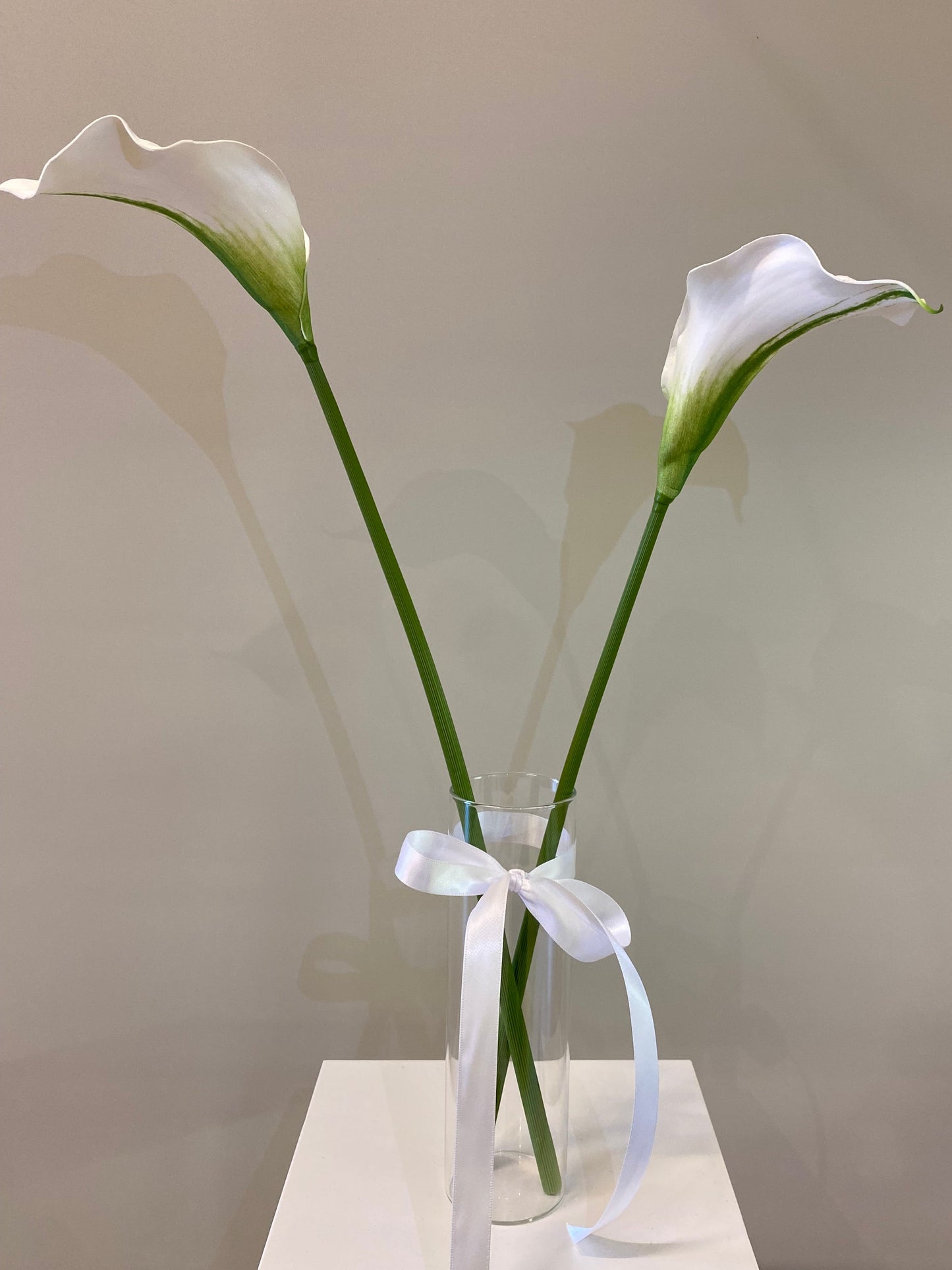 Calla lily Wedding Bud Vase Artificial Faux Flowers