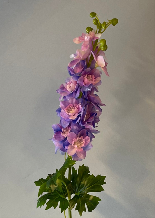 Real Touch Purple Delphinium Single Stem