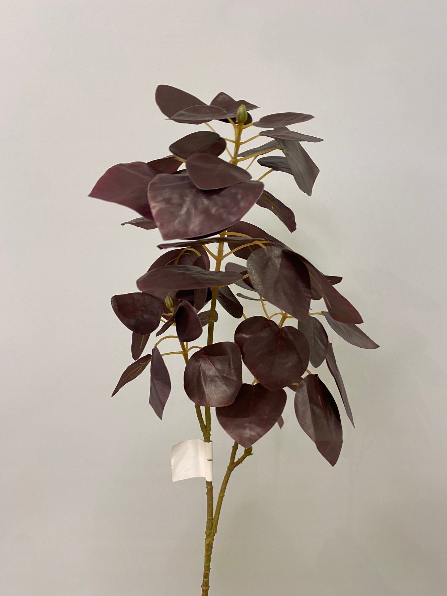 Smoke Bush Leaf Spray Eggplant Artificial Flowers Faux Flowers