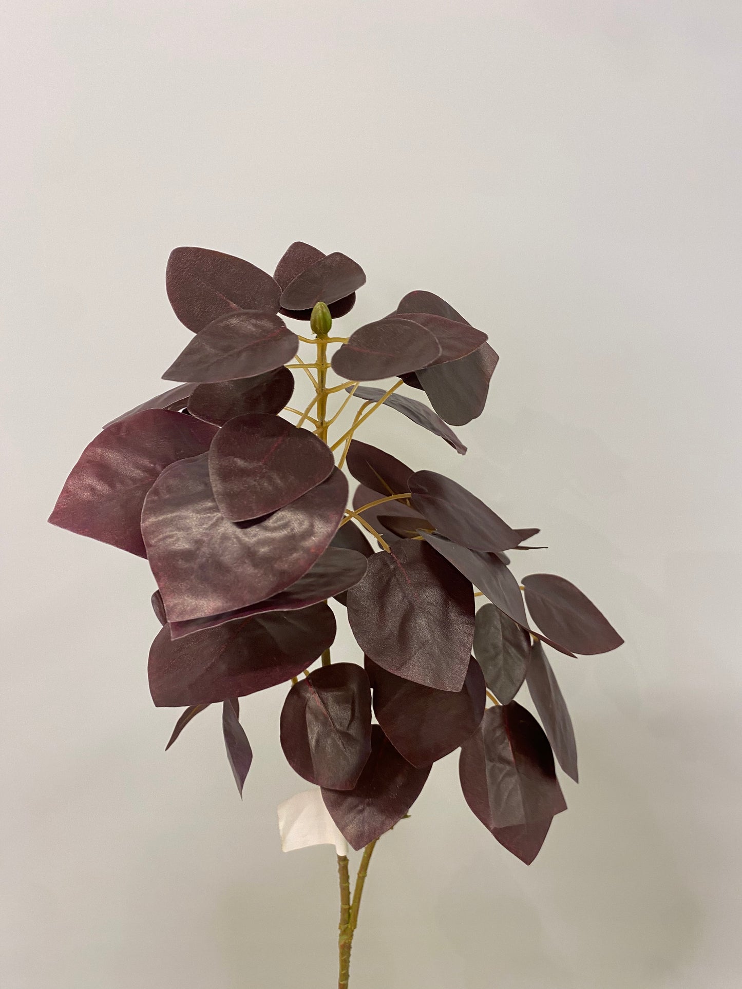Smoke Bush Leaf Spray Eggplant Artificial Flowers Faux Flowers