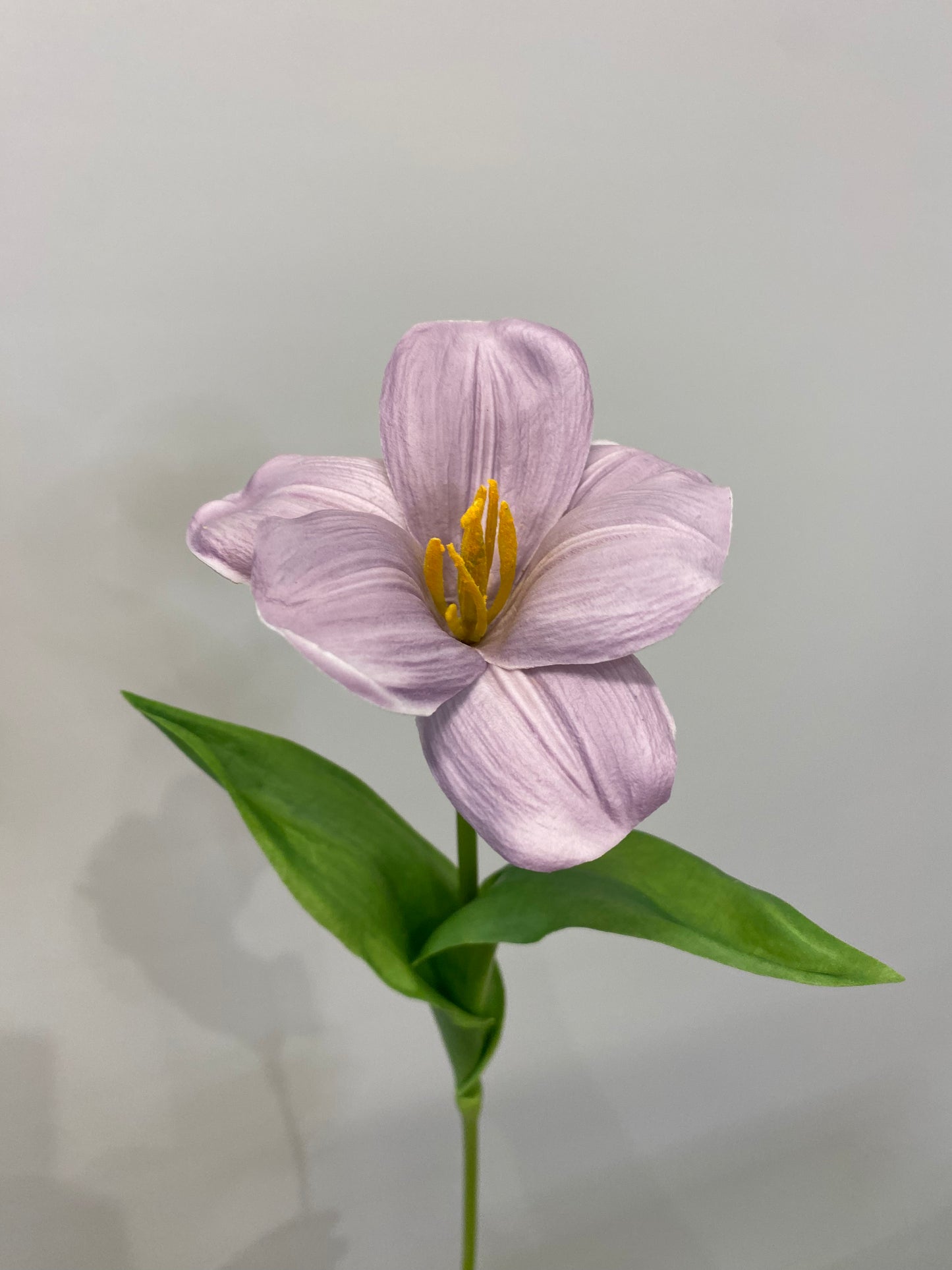 Real Touch Purple Open Tulip Single Stem Artificial Flowers
