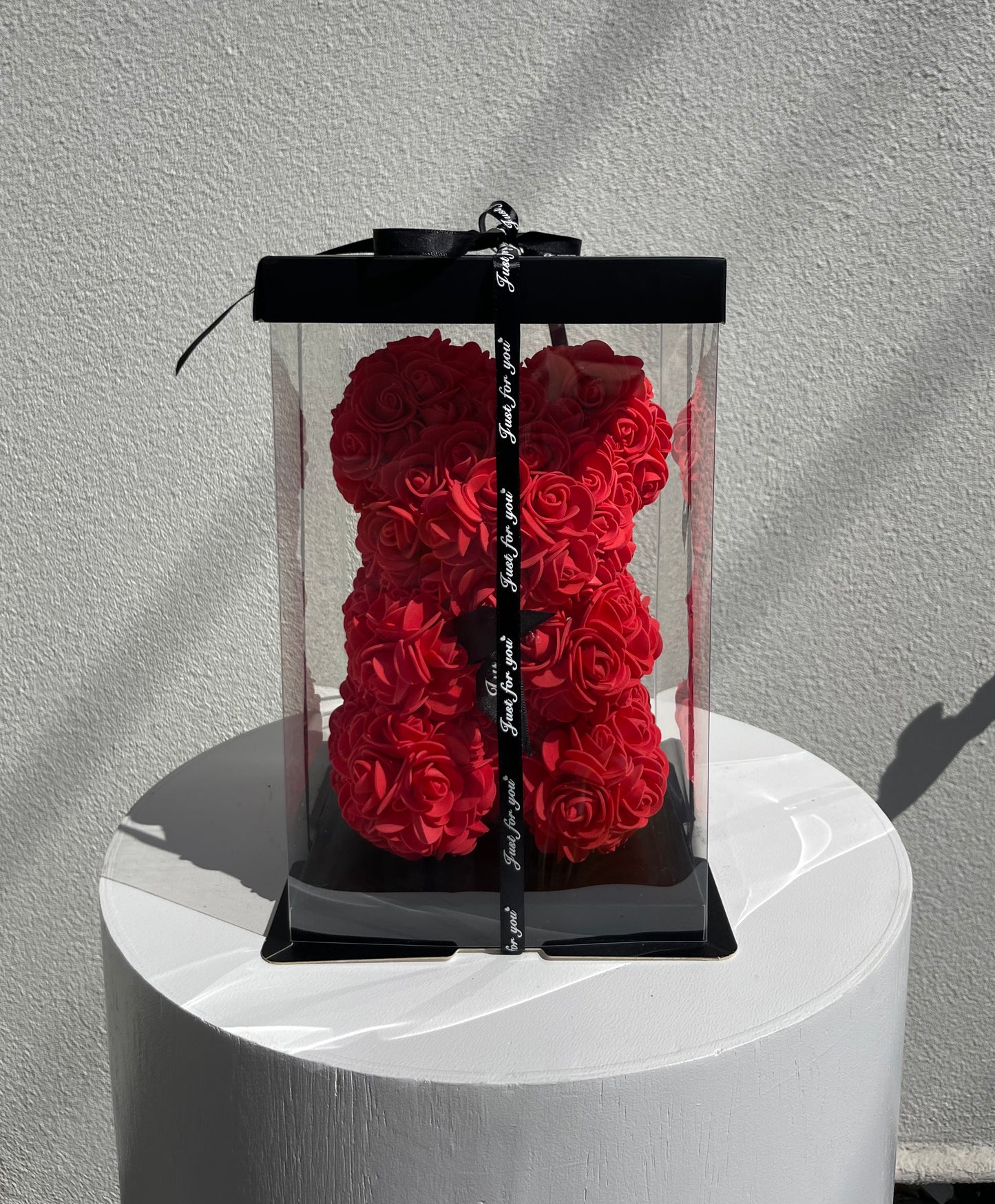 Red Rose Bear Catherine Phillips Flowers