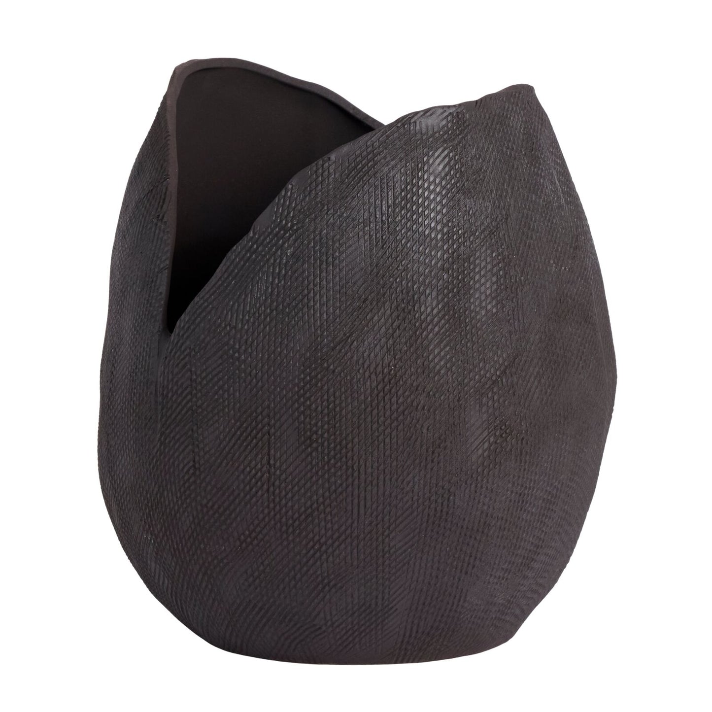 FLEUR Charcoal 3D Printed Vase