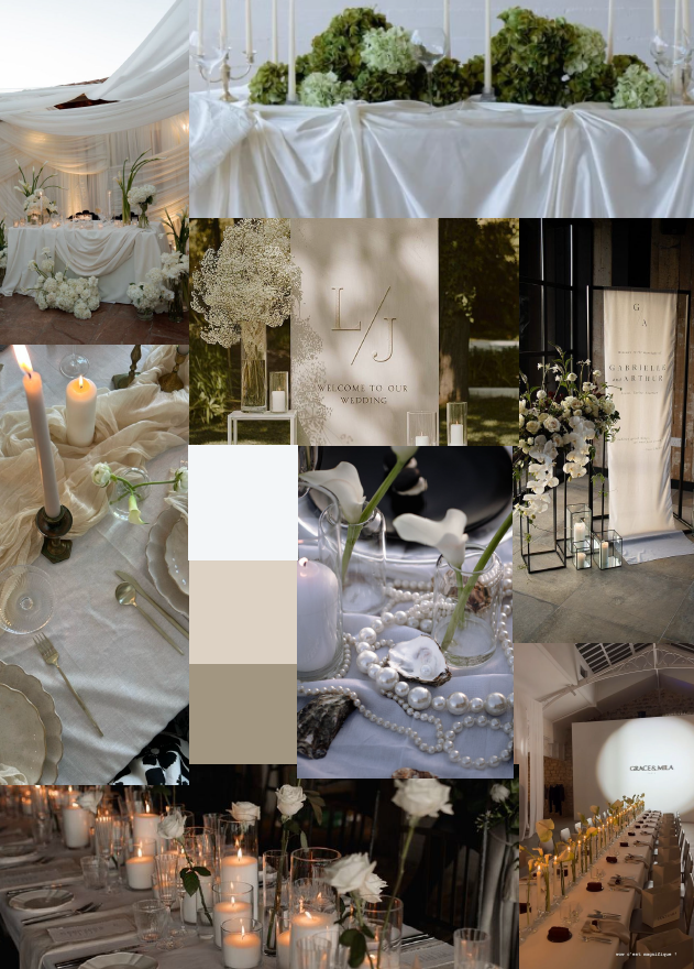 Modern Minimalistic Wedding Styling Package