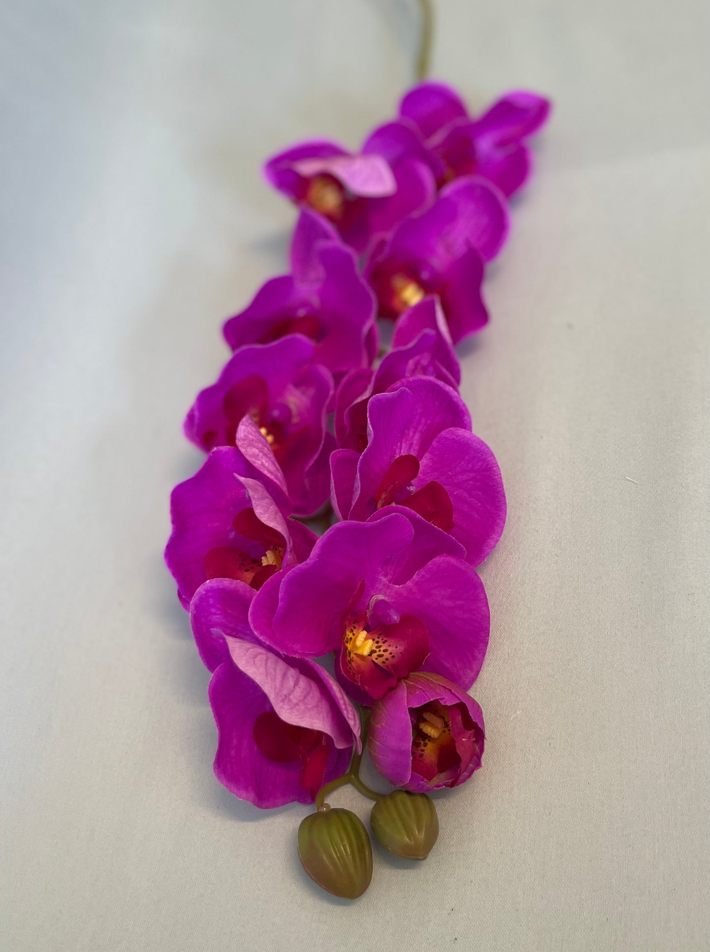 Real Touch Hot Pink Orchid Single Stem