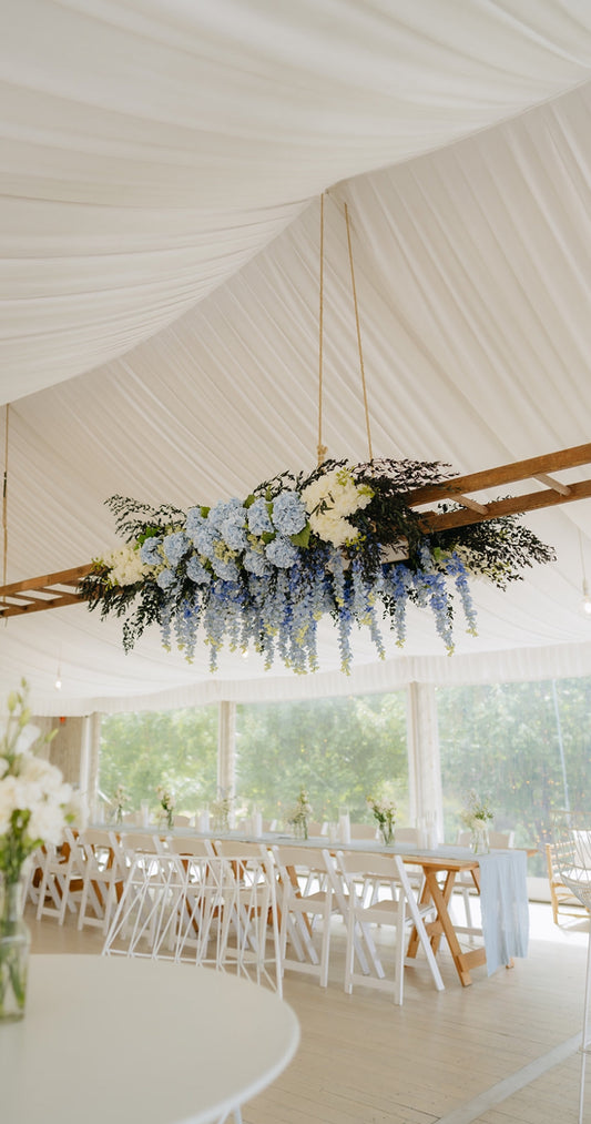 Artificial Flower Wedding Arbour  Installation
