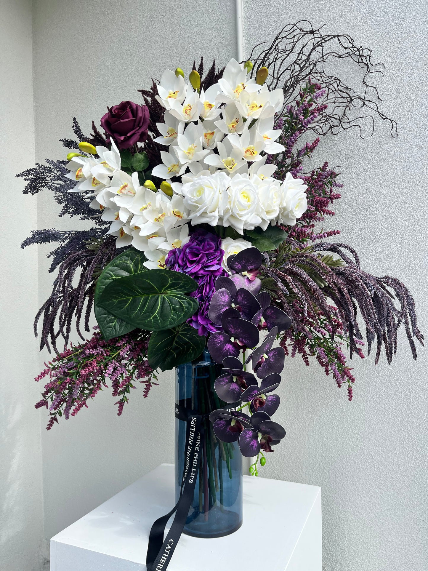 Morada (Artificial flowers, Faux Flowers, arrangement)