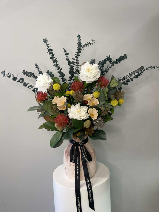 Indigo Flower Arrangement (Please Contact us to Place an order)