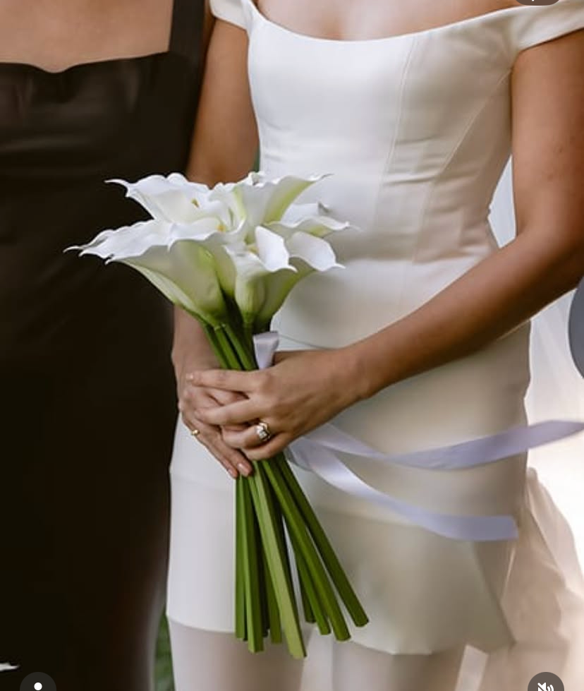Catherine Phillips Georgia  Bridal Wedding Bouquet Artificial Faux Flowers