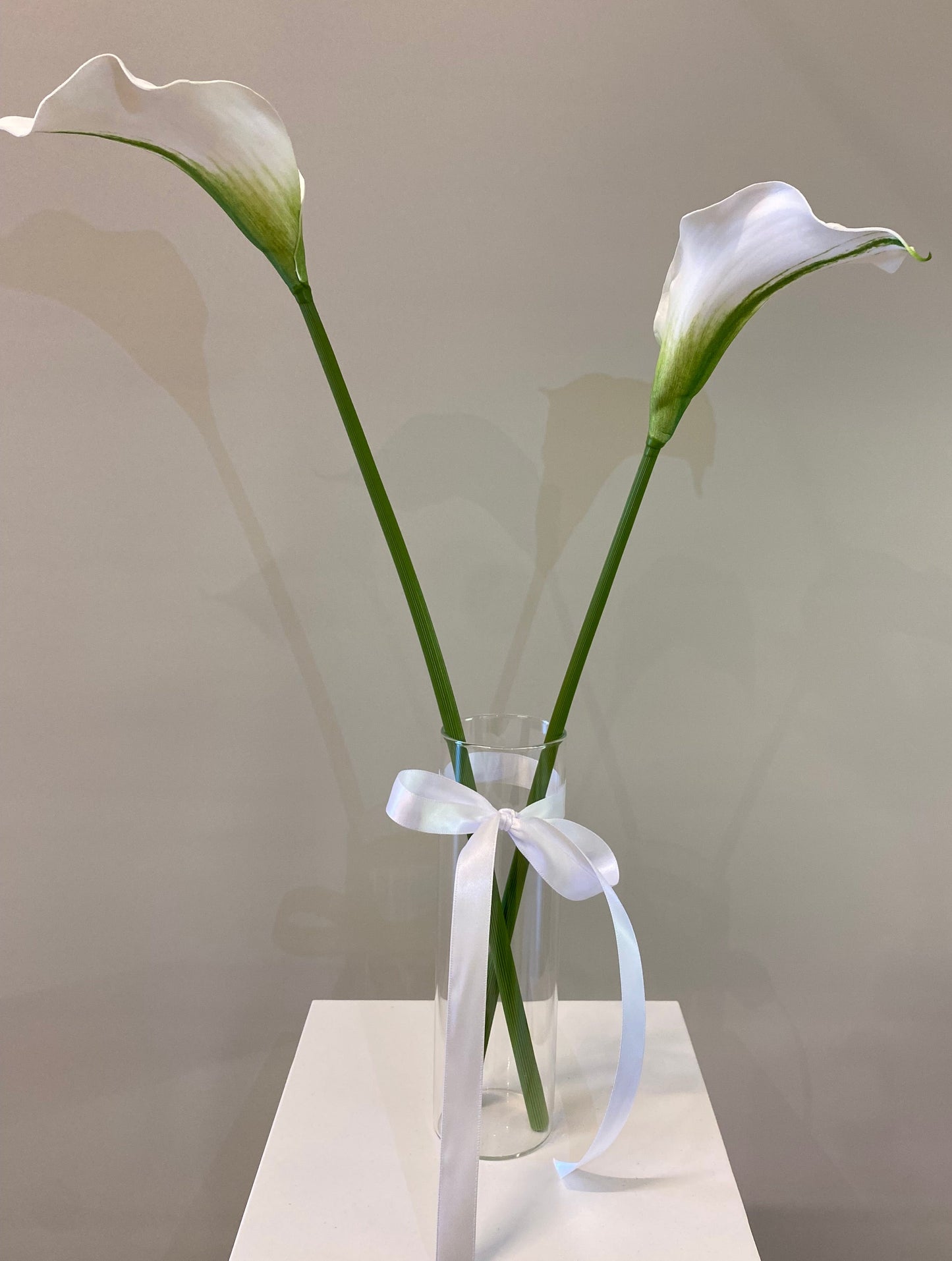 Calla lily  Wedding Bud Vase Artificial Faux Flowers