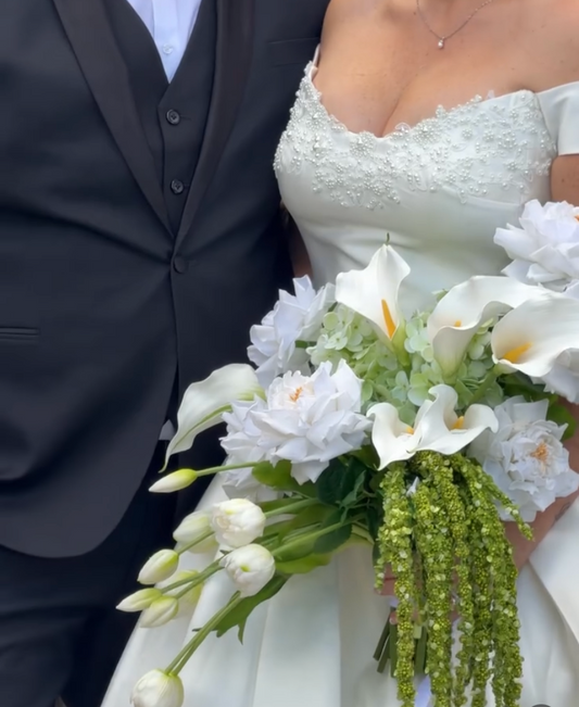 Catherine Phillips Alia  Bridal Wedding Bouquet Artificial Faux Flowers