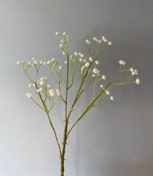 White Baby's Breath Single Stem Artificial Flower Faux Flower