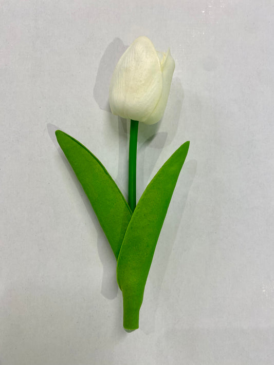 Real Touch Tulips Buttonhole