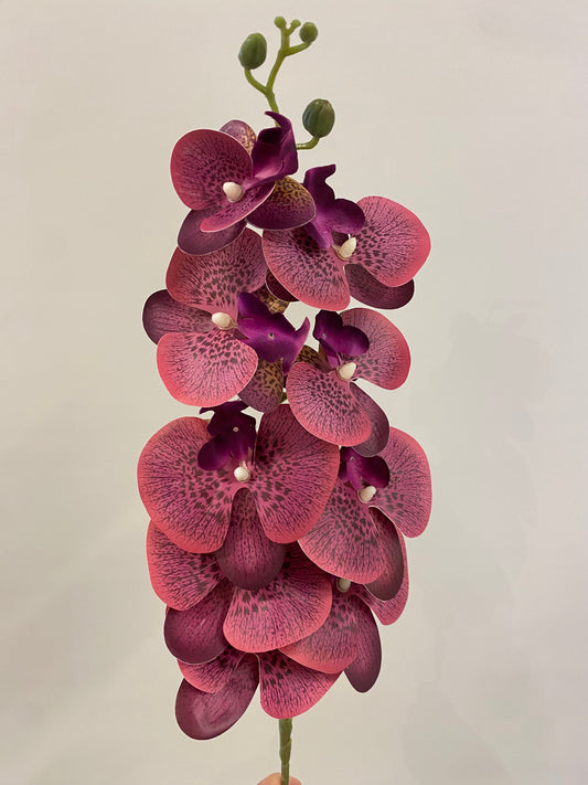 Burgundy Orchid Artificial Flower