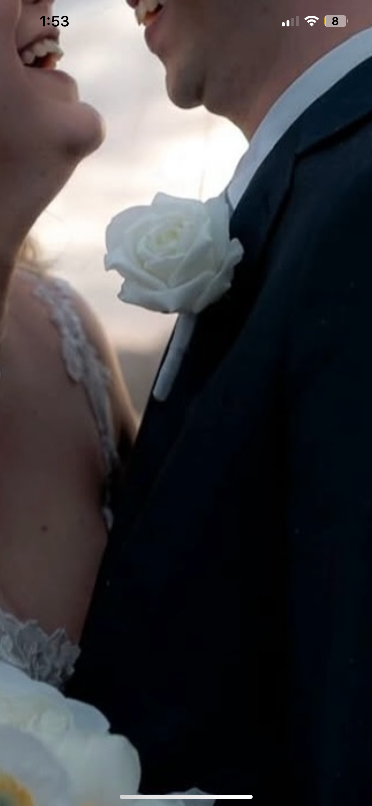 Real Touch Lola Rose Buttonhole