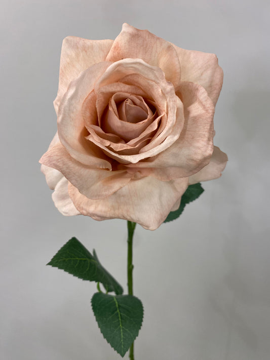 Pink Calista Rose Single Stem Artificial Flowers Faux Flowers