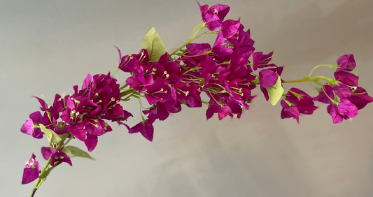 Silk Bougainvillea Single Stem Artificial Flowers Faux Flowers