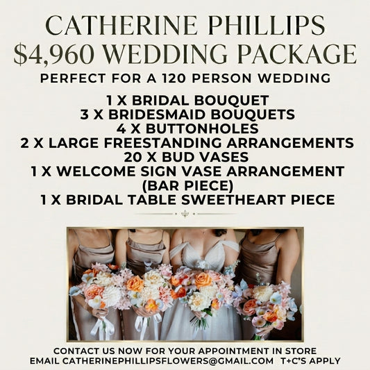 Bridal Wedding Artificial Flower Package 5